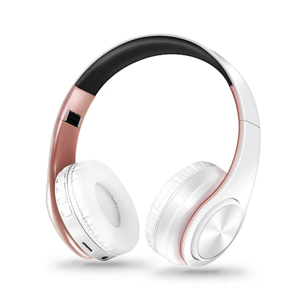HIFI Stereo Bluetooth Earphones – FM Radio & SD Card Support with Mic