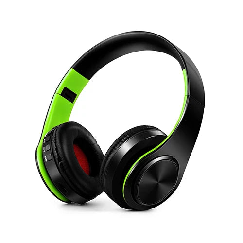 HIFI Stereo Bluetooth Earphones – FM Radio & SD Card Support with Mic