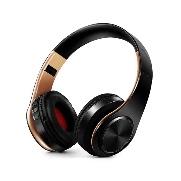 HIFI Stereo Bluetooth Earphones – FM Radio & SD Card Support with Mic