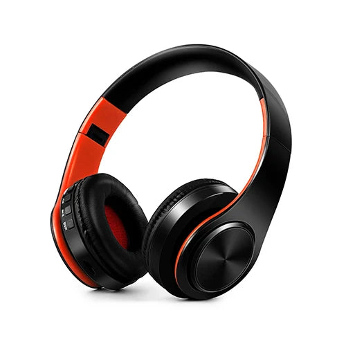 HIFI Stereo Bluetooth Earphones – FM Radio & SD Card Support with Mic