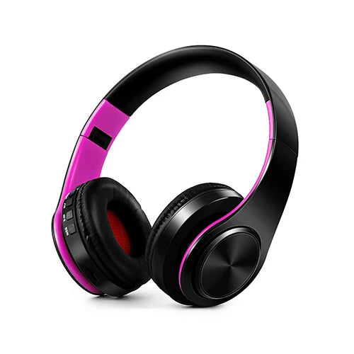 HIFI Stereo Bluetooth Earphones – FM Radio & SD Card Support with Mic