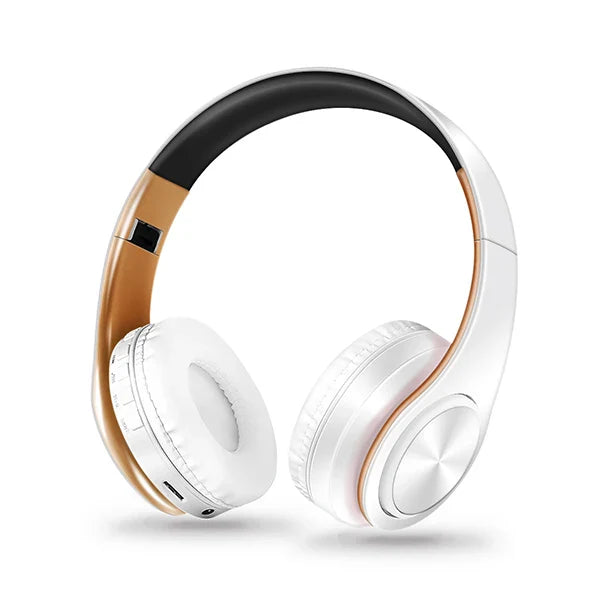 HIFI Stereo Bluetooth Earphones – FM Radio & SD Card Support with Mic