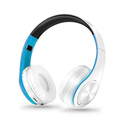 HIFI Stereo Bluetooth Earphones – FM Radio & SD Card Support with Mic