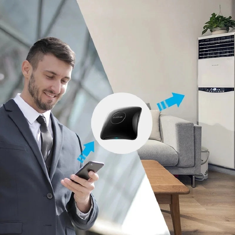 Broadlink RM4 Pro Universal Smart Remote – WiFi IR/RF + HTS2 for Smart Homes