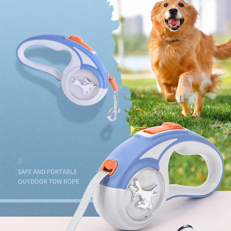 Pet leash automatic extendable dog leash