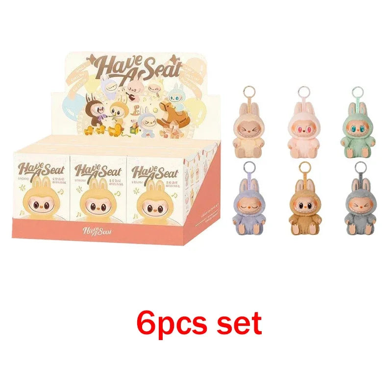Blind Box for Labubu V3, Bestsellers, Anime Character Series, PVC Pendant Doll, Toy Model, Cute Monster Keychain, Toy, Birthday