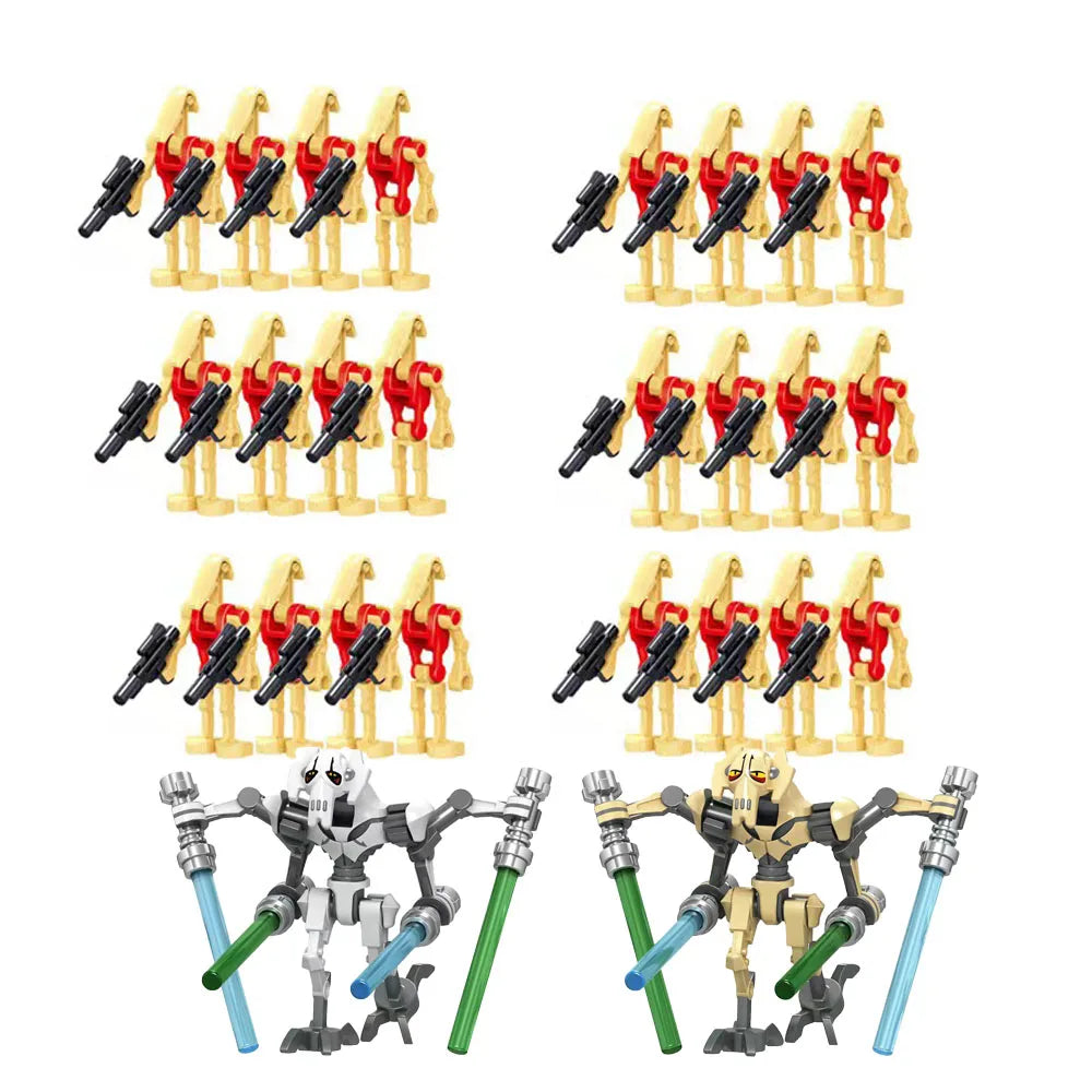 26/30PCS Clone Robot Soldier Building Blocks – Legion War Mini Action Figures