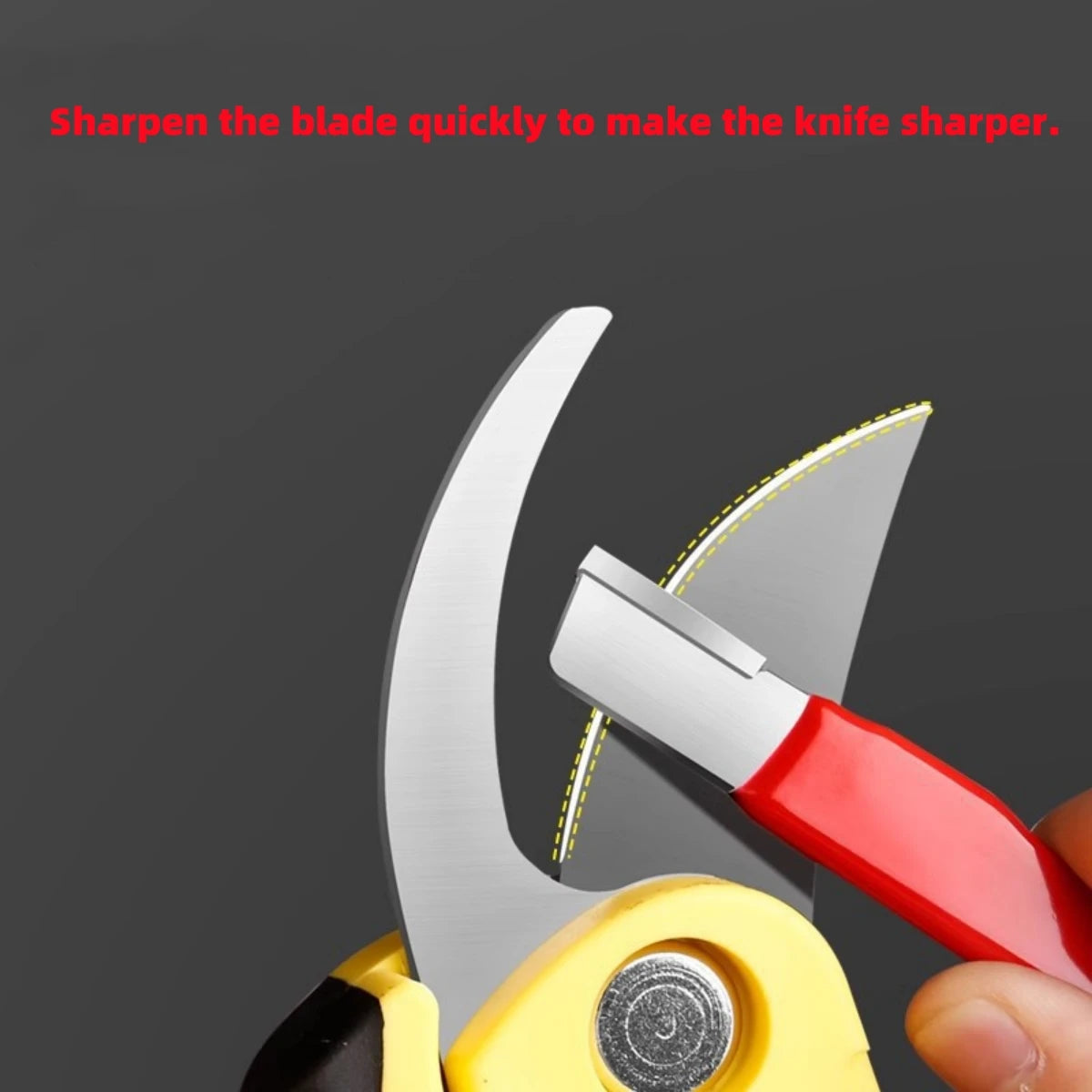 Special-Shaped Blade Sharpening Tool Whetstone Household Fruit Branch Shears Fast Sharpener Scissors Kitchen Knife Blade Sharpen