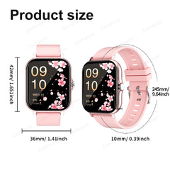 Smartwatch for Fitness & Sports – SMS Reminder, Outdoor Use, iPhone & Android Ready