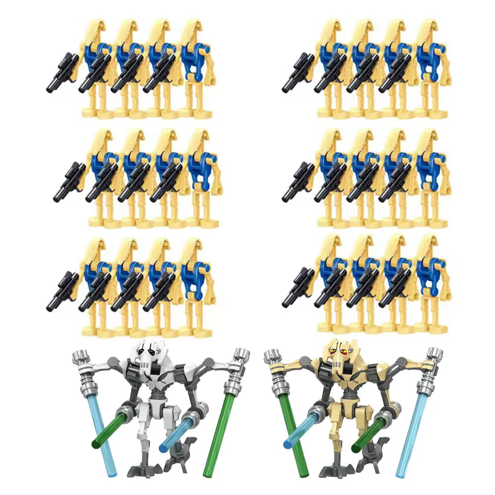 26/30PCS Clone Robot Soldier Building Blocks – Legion War Mini Action Figures