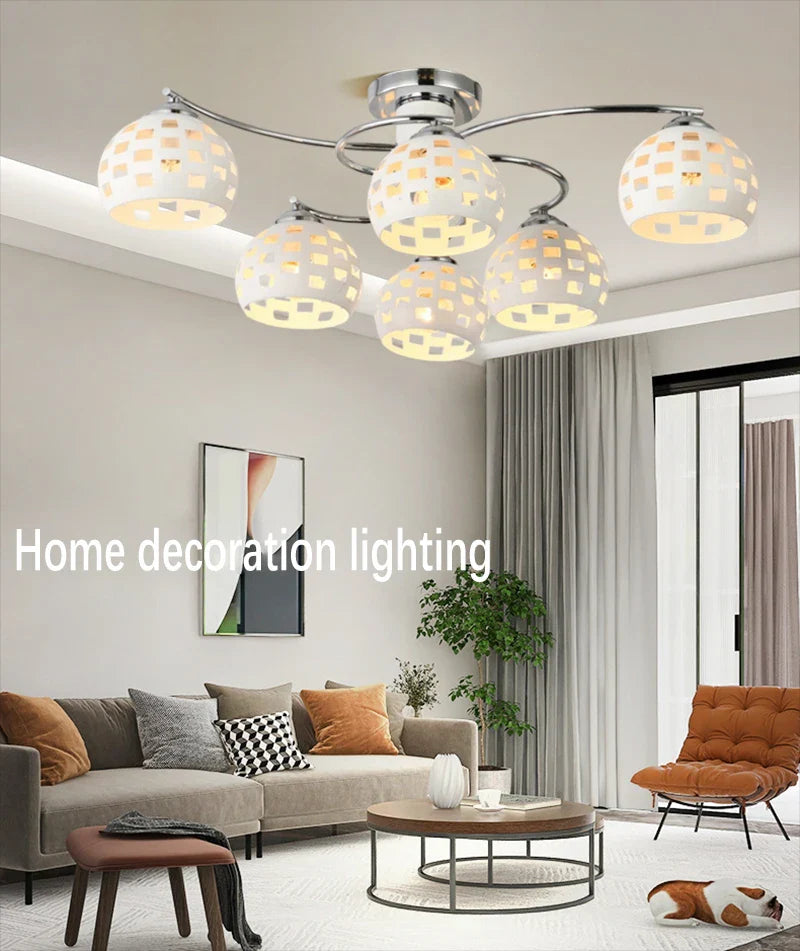 Ceiling chandelier modern chandeliers living room lights dining room ceiling lamp kitchen led chandelier room decor light lamps
