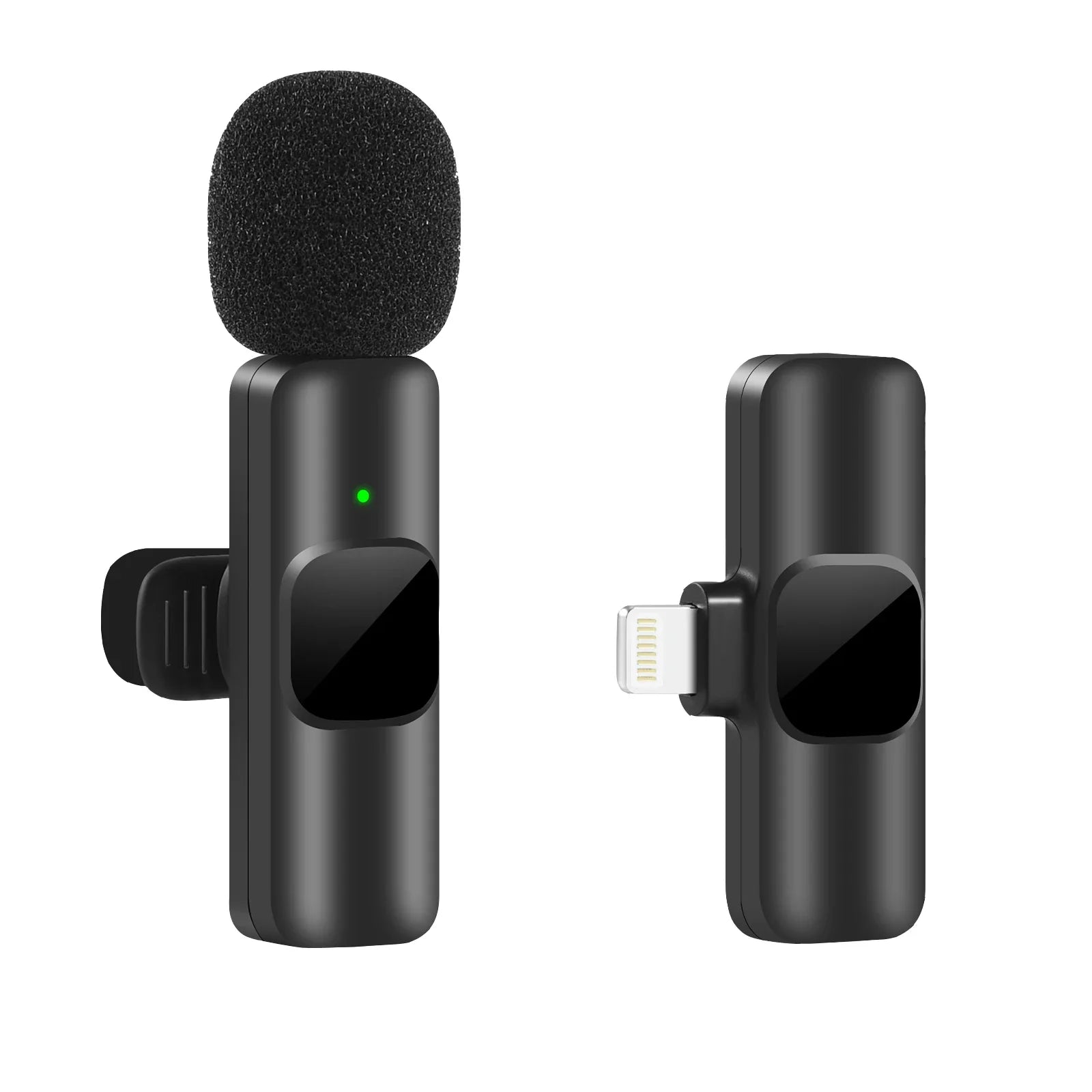 Wireless Lavalier Microphone – Portable Mini Mic for iPhone & Android