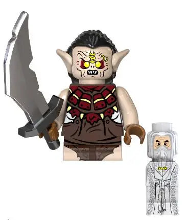Lord of the Rings Action Figures – Elves, Orcs, Gandalf, Rohan Knights Building Blocks