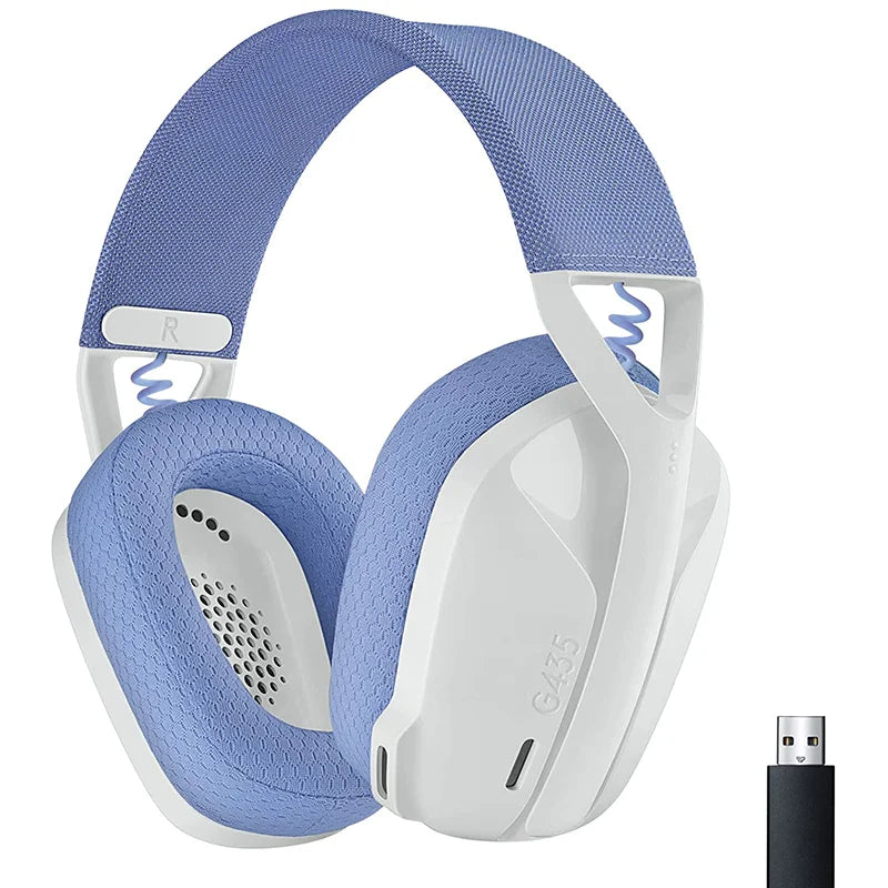 Logitech G435 Wireless Gaming Headset – Bluetooth, Surround Sound, Over-Ear