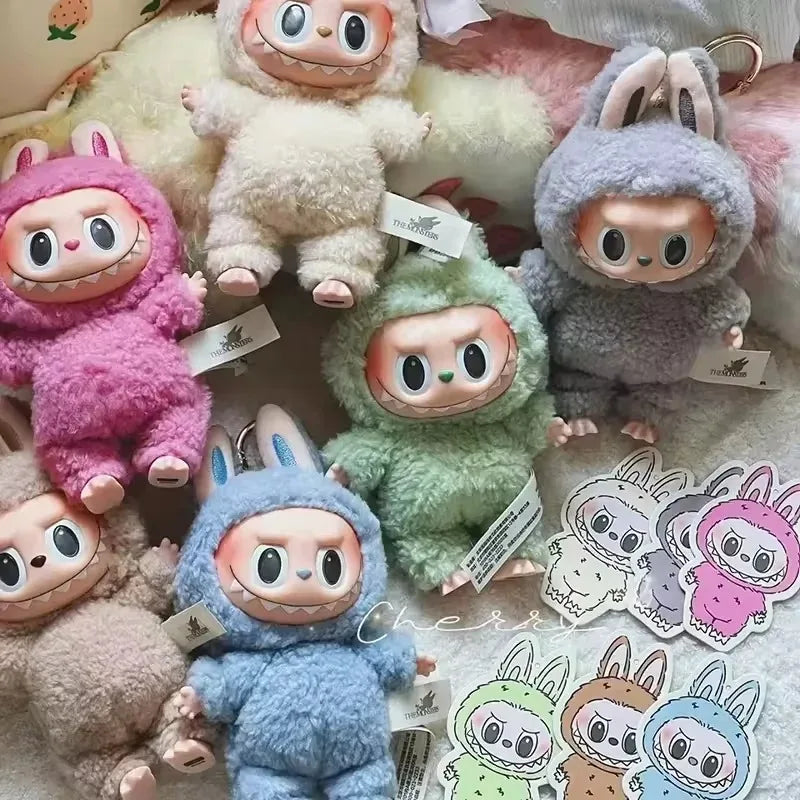 Blind Box for Labubu V3, Bestsellers, Anime Character Series, PVC Pendant Doll, Toy Model, Cute Monster Keychain, Toy, Birthday