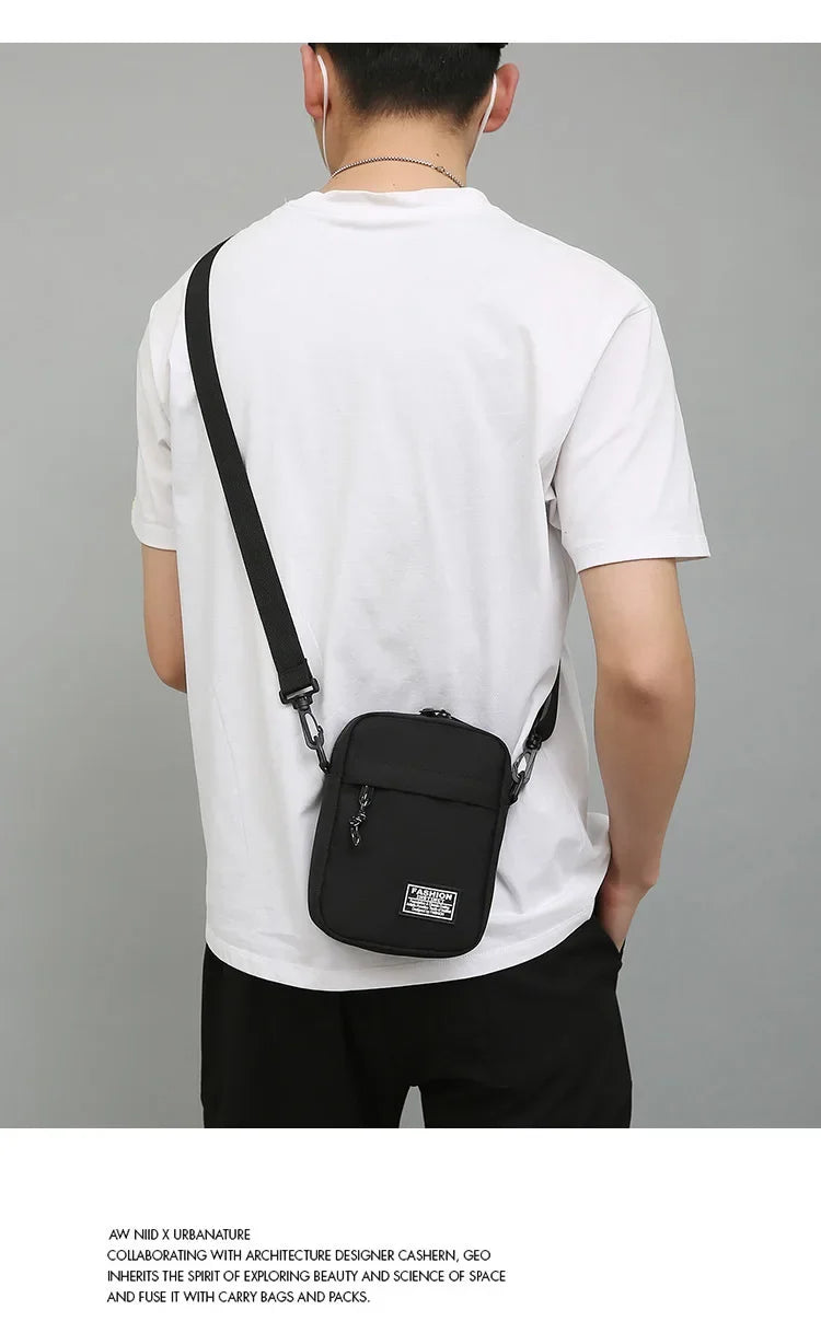 Fashion Small Square Diagonal Bag – Oxford Cloth Handbag for Casual Use