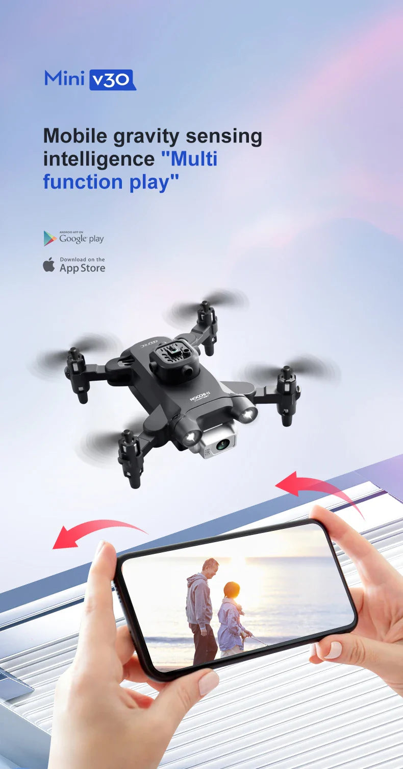 Mini Drone 4DRC V30 – 4K Dual Camera, WIFI FPV, Professional Obstacle Avoidance