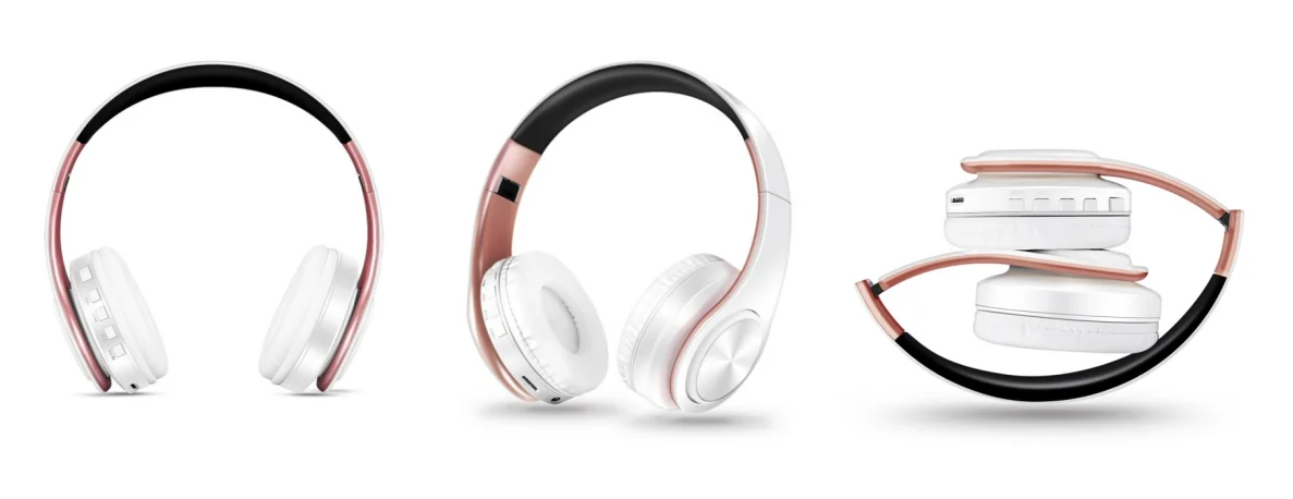 HIFI Stereo Bluetooth Earphones – FM Radio & SD Card Support with Mic
