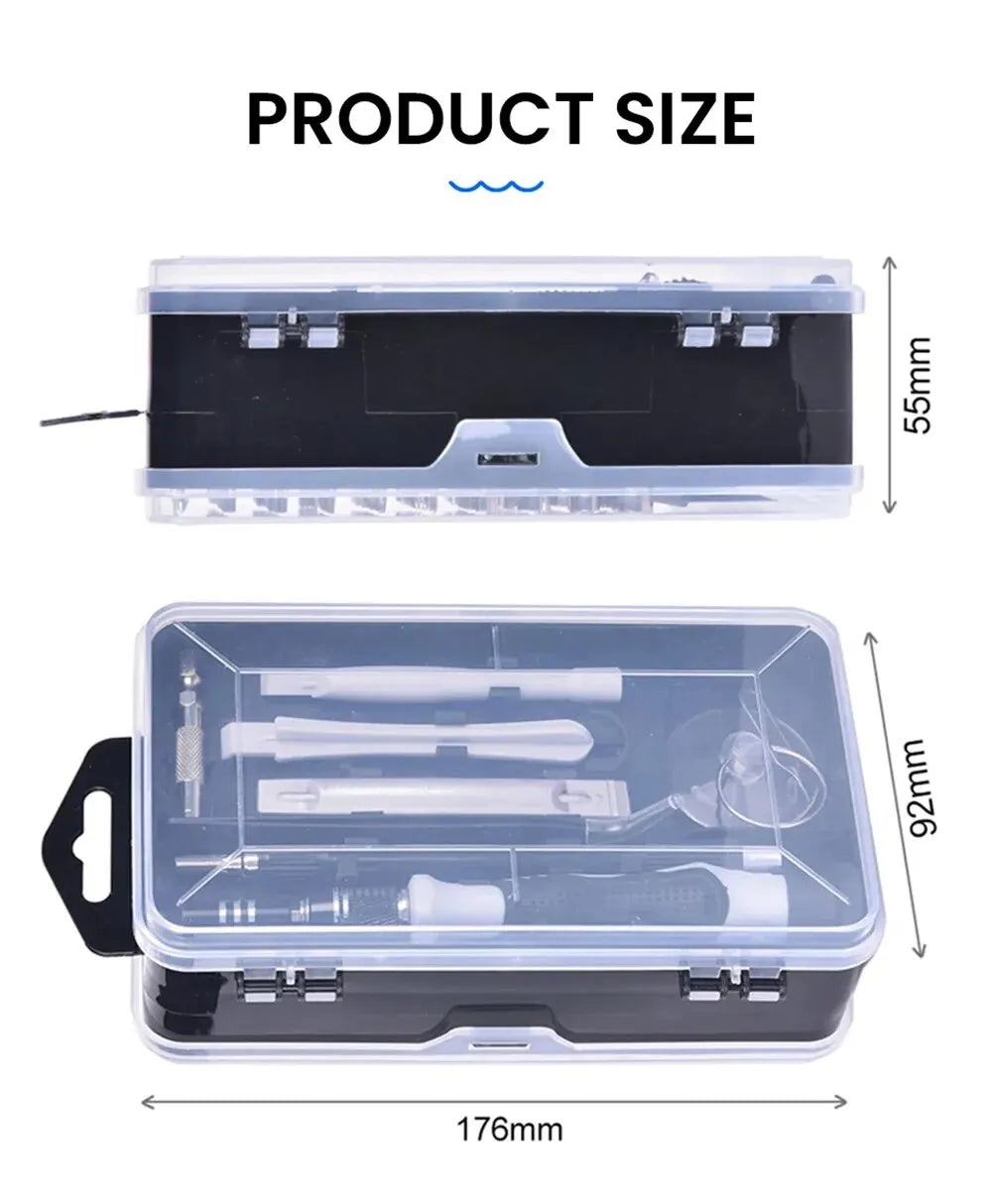 115-in-1 Precision Screwdriver Set – PC, Phone, Electronics Repair Tool Kit
