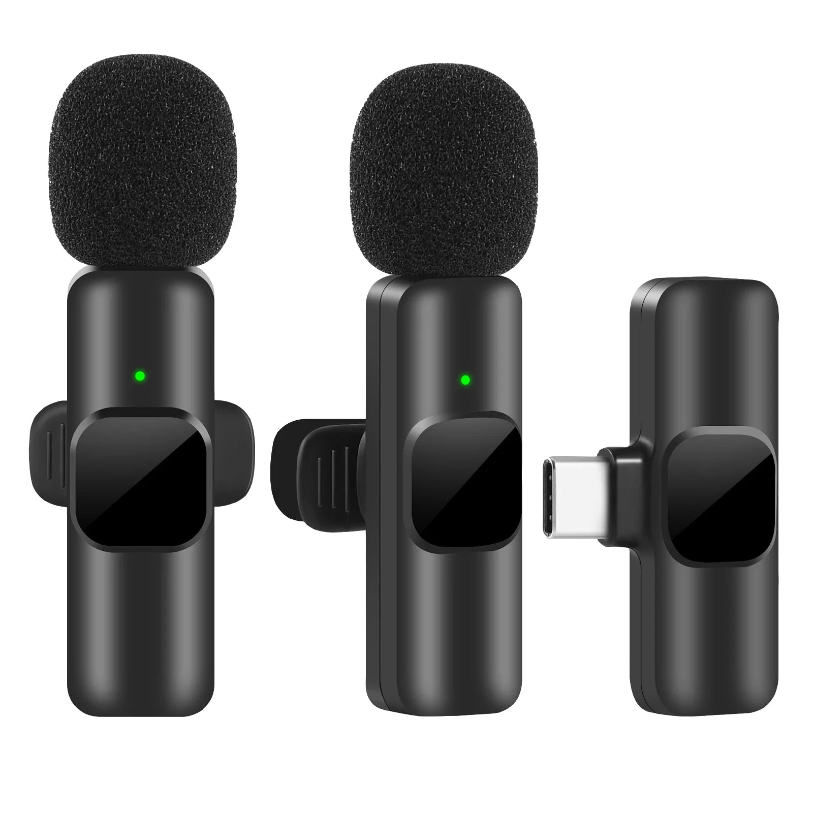 Wireless Lavalier Microphone – Portable Mini Mic for iPhone & Android