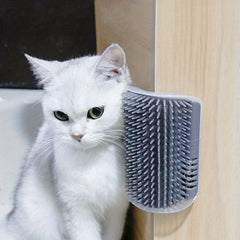 Massage Pet Cat Brush Corner Scrape Hair Removal Beauty Clean Corner Brush Removable  Comb for Kitten Cat scratchers massagetool