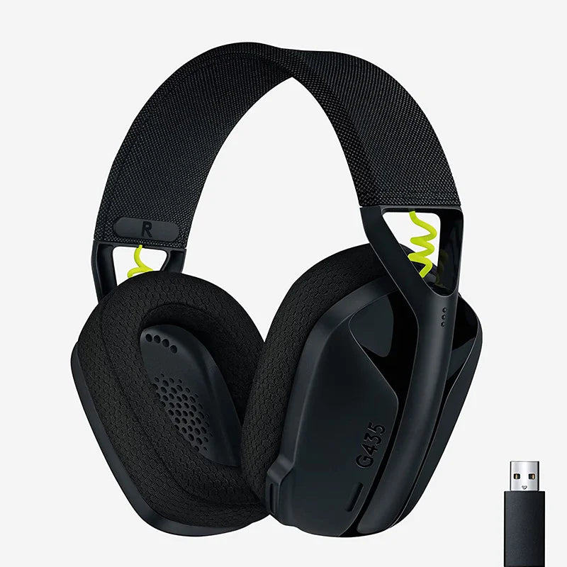 Logitech G435 Wireless Gaming Headset – Bluetooth, Surround Sound, Over-Ear