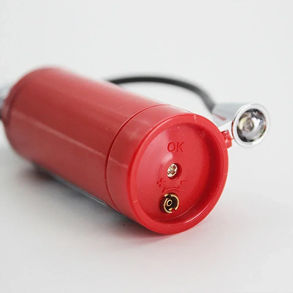 Fire Extinguisher Torch Lighter – Butane Gas Metal Cigar & Cigarette Lighter