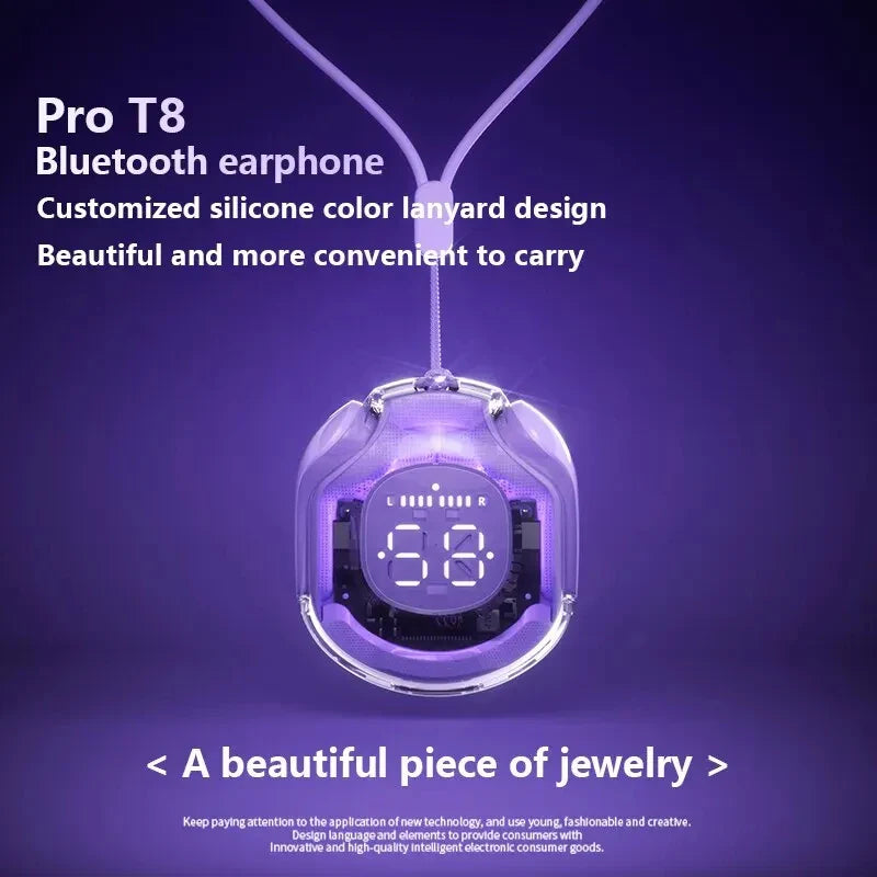T8 Wireless Gaming Earphones – 3D Sound, ENC Noise Reduction, Long Battery Life