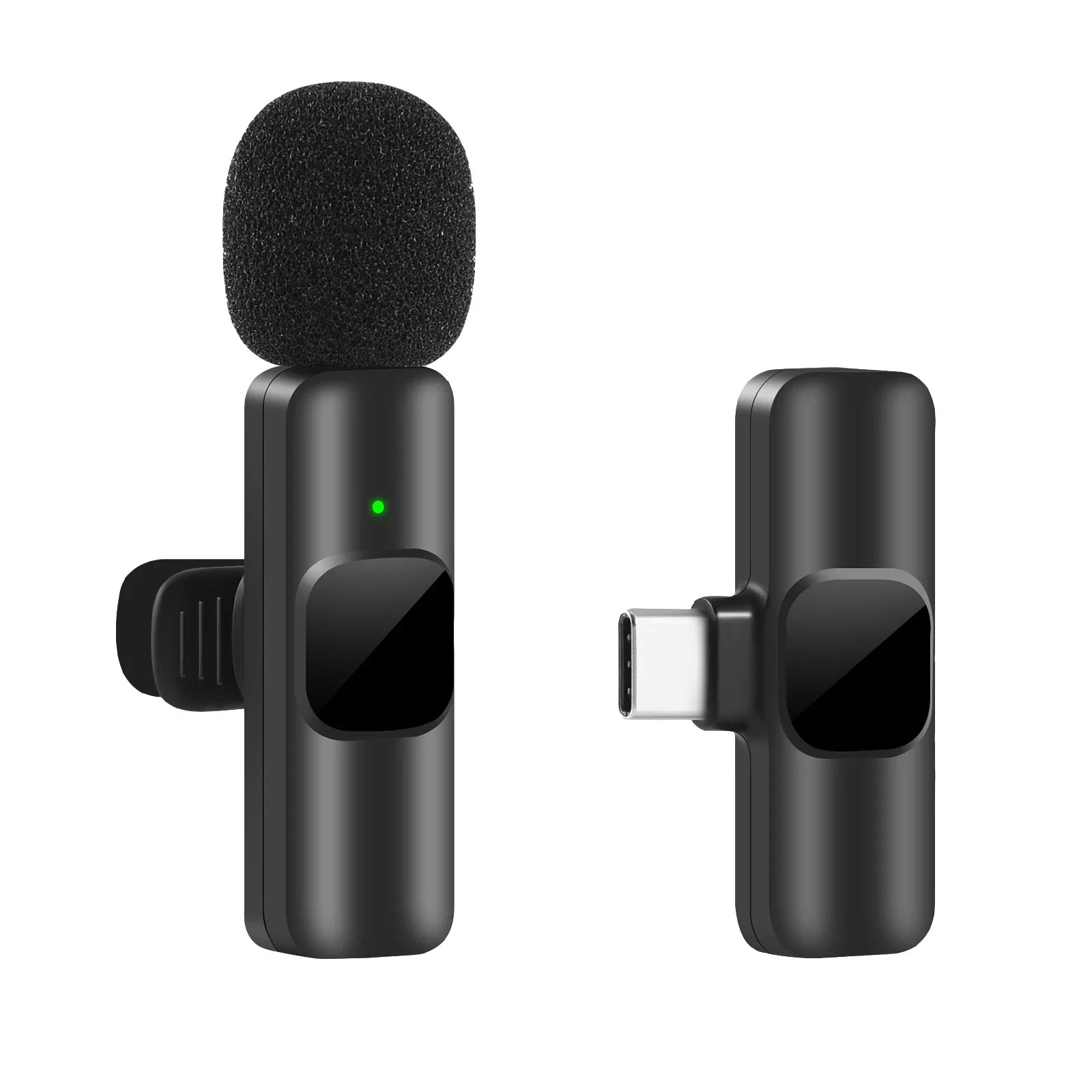 Wireless Lavalier Microphone – Portable Mini Mic for iPhone & Android