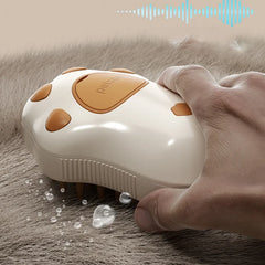 3-in-1 Electric Pet Grooming Brush – Steam Spray, Hair Comb & Massage for Dogs & Cats