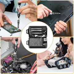 115-in-1 Precision Screwdriver Set – PC, Phone, Electronics Repair Tool Kit