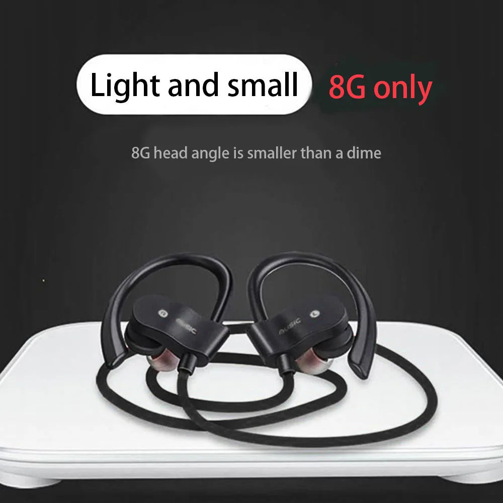 Mini Wireless Bluetooth Sports Earphones – TWS, Ear-Hooks, HiFi Stereo Music