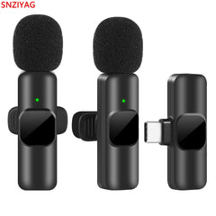 Wireless Lavalier Microphone – Portable Mini Mic for iPhone & Android