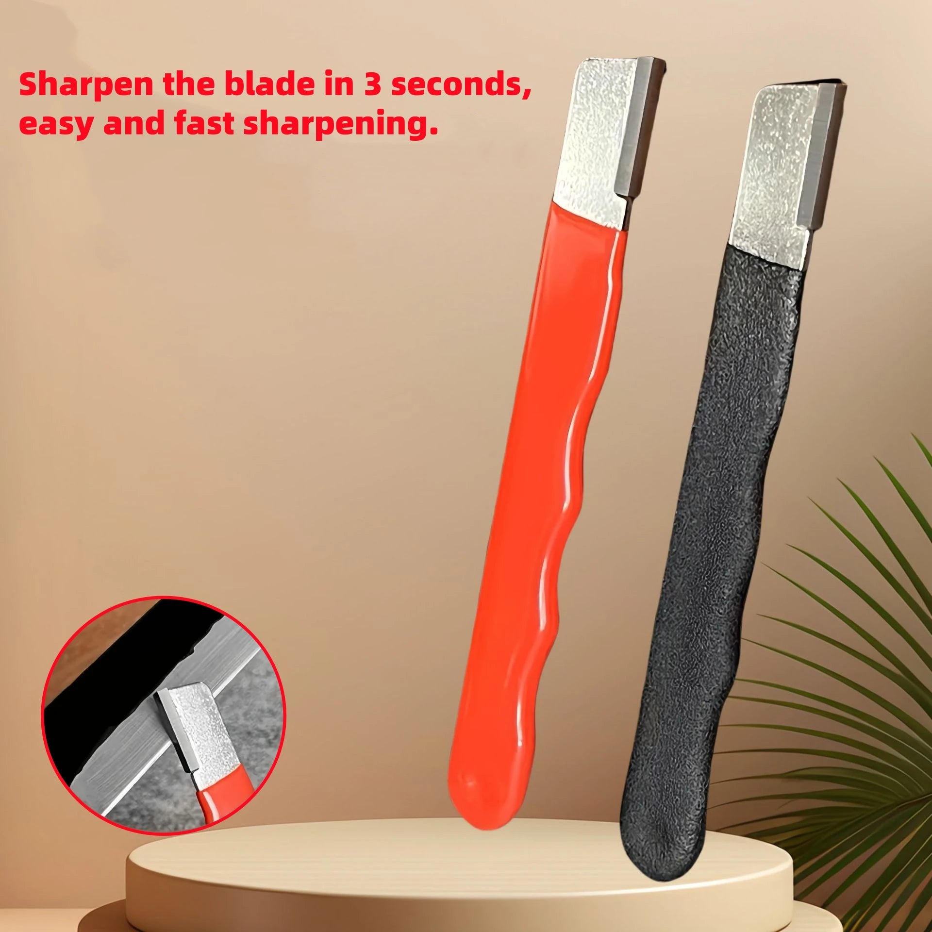 Special-Shaped Blade Sharpening Tool Whetstone Household Fruit Branch Shears Fast Sharpener Scissors Kitchen Knife Blade Sharpen