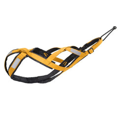 Thickened Chest Pet Harness Double Dog Harness Adjustable Reflective Pet Harness for Night Walking Weight for Outdoor